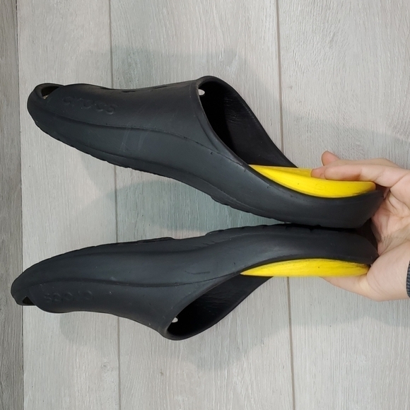 Crocs Mens Outdoor Rubber Sandals Flip flip shoes sz 13 - Picture 7 of 11